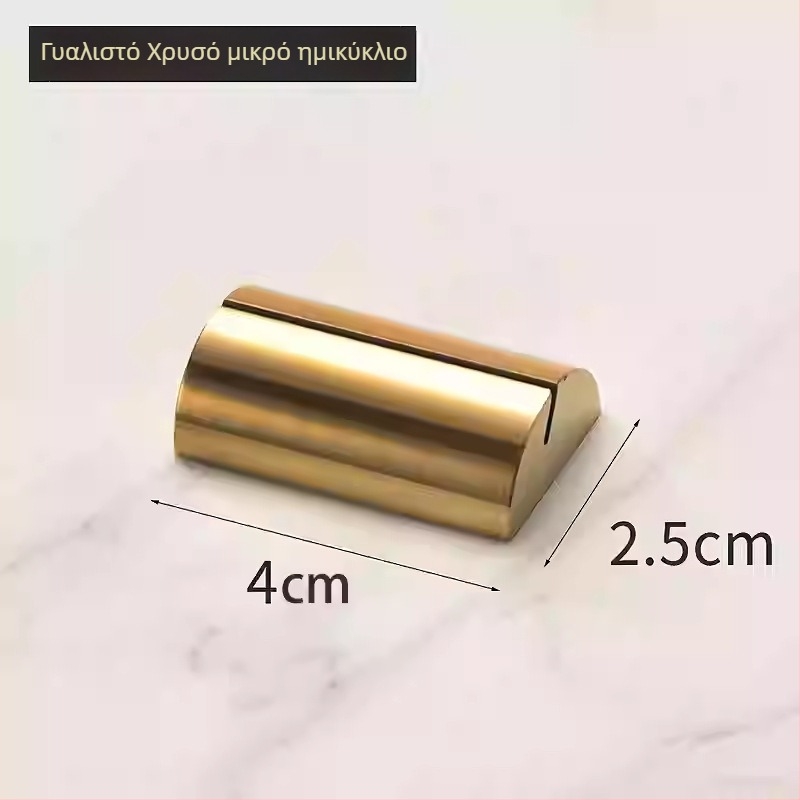 Θήκη μενού ξενοδοχείου από ανοξείδωτο ατσάλι – κάθετη προβολή, μοντέλο 9580, για κάρτες τραπεζιών και επαγγελματικές κάρτες