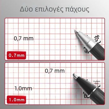 Deli S766 Μαύρη Αναπλήρωση μελανιού για γέλη στυλό, 1.0 mm σφαίρα-άκρη