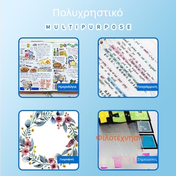 Σετ μαρκαδόρων επισήμανσης Jumeng JM-0011, πλαστικό περίβλημα, συσκευασμένο σε κουτί, μονόπλευρο, μη διαγράψιμο