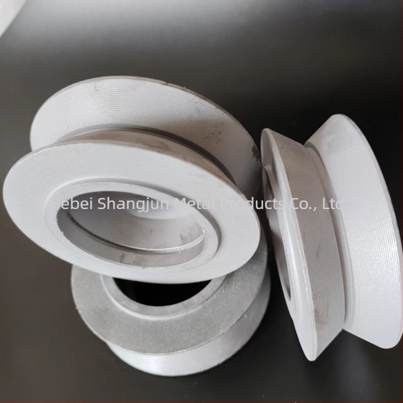 Αλουμινένια τροχαλία με V-σχήμα, U-σχήμα και ρουλεμάν, έλξη με συρματόσκοινο, βιομηχανική τροχαλία για πόρτες και κυκλικούς οδηγούς — Shang Jun