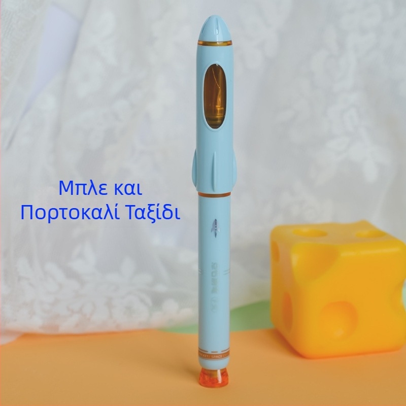 Dianshi 7157 Διαστημική κάψουλα ρουκέτας φοντάν με μύτη F, για μαθητές, εξάσκηση καλλιγραφίας τρίτης τάξης, με εναλλάξιμες κάψουλες μελανιού