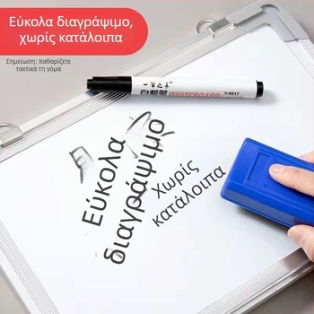 Υγρός μαρκαδόρος πίνακα λευκού με μεγάλη χωρητικότητα, σβήνει εύκολα χωρίς ίχνη, μαύρος, άκρη 1,8 mm, για δασκάλους