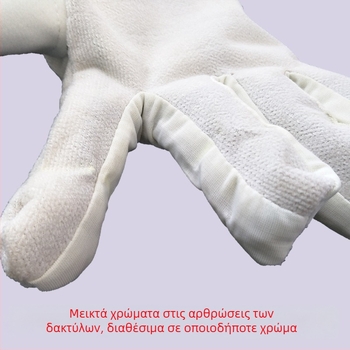 Γάντια προστασίας από ανθεκτικό καμβά και λευκό δέρμα για μηχανική επεξεργασία, συγκόλληση και κατασκευές – Προστασία χεριών (Υλικό: καμβάς + λευκό δέρμα; Βάρος: 850 g)