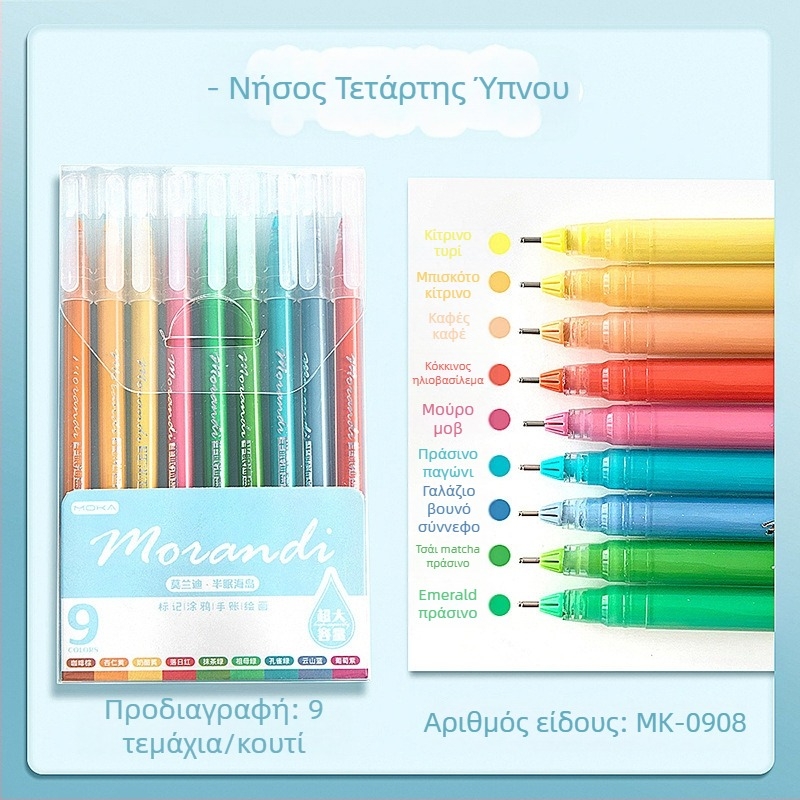 Μαρκαδόρος υπογράμμισης, πλαστικό σώμα, σε κουτί, μονόκεντρος, μη διαγράφεται, μάρκα Tiger Elephant