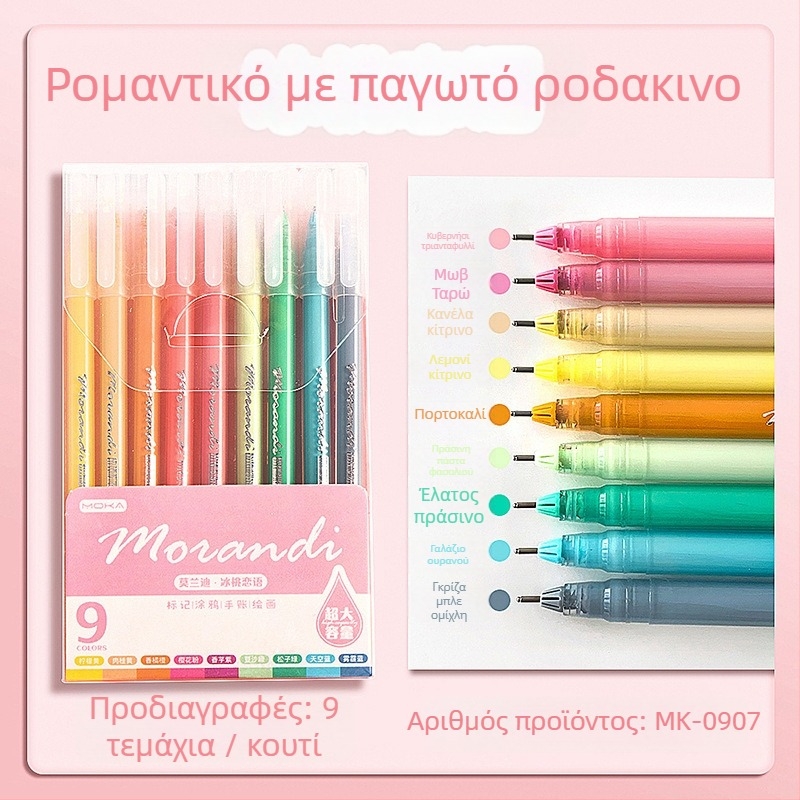 Μαρκαδόρος υπογράμμισης, πλαστικό σώμα, σε κουτί, μονόκεντρος, μη διαγράφεται, μάρκα Tiger Elephant