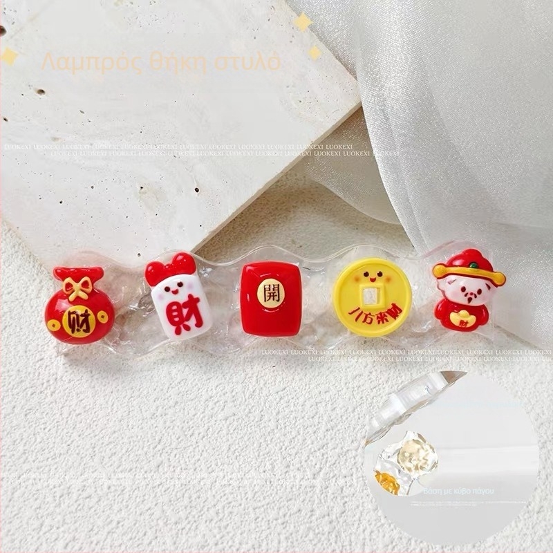 Ακρυλικός θήκη στυλό για τέχνη νυχιών με καρτούν κατοικίδιο, παλέτα και ράφι αποθήκευσης (Καθαρό περιεχόμενο: 36 g; Κατηγορία: κοσμήματα νυχιών; Υλικό: ακρυλικό; Κατάλληλο για όλους)