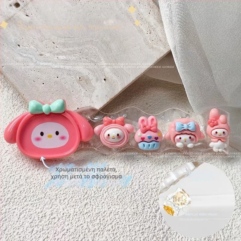 Ακρυλικός θήκη στυλό για τέχνη νυχιών με καρτούν κατοικίδιο, παλέτα και ράφι αποθήκευσης (Καθαρό περιεχόμενο: 36 g; Κατηγορία: κοσμήματα νυχιών; Υλικό: ακρυλικό; Κατάλληλο για όλους)