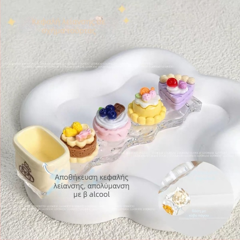 Ακρυλικός θήκη στυλό για τέχνη νυχιών με καρτούν κατοικίδιο, παλέτα και ράφι αποθήκευσης (Καθαρό περιεχόμενο: 36 g; Κατηγορία: κοσμήματα νυχιών; Υλικό: ακρυλικό; Κατάλληλο για όλους)