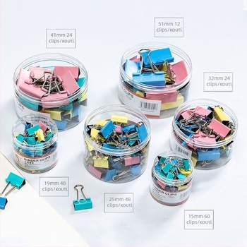 Θήκη ημερολογίου με dovetail clip, long-tail clip, bill clip και πολυλειτουργικό μεταλλικό κλιπ (Μάρκα: Jinyu; Υλικό: Μέταλλο)