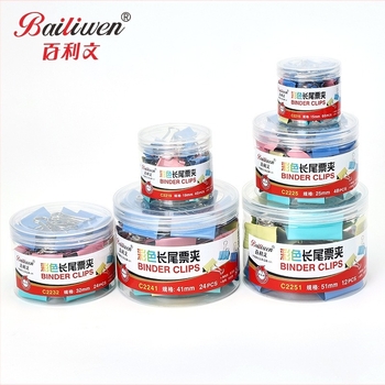 Bailiwen μεταλλικός γωνιακός κλιπ – Μοντέλα C2225/C2232/C2241/C2251 – Κλιπ βιβλίου, σφηνοειδές κλιπ