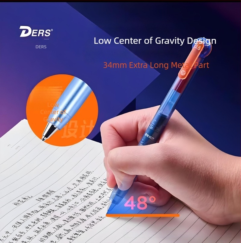 Delsh Gear Era 5111 στυλό gel - Πλαστικό περίβλημα, Μη διαγραφόμενο, Υλικό άκρου: Άλλα Υλικά