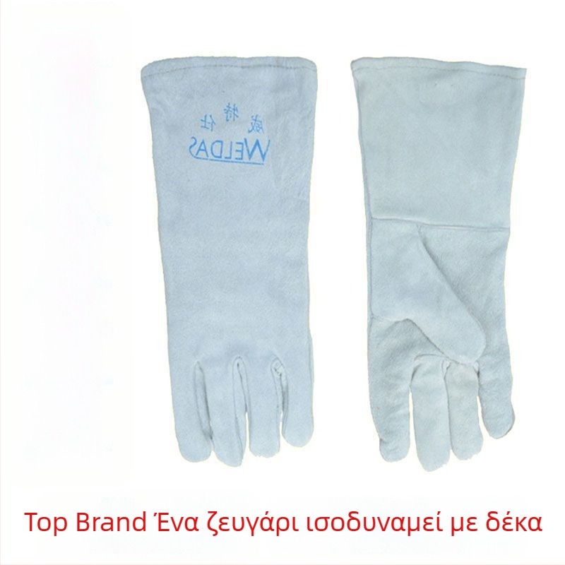 Γάντια συγκόλλησης από δέρμα αγελάδας – ανθεκτικά στη θερμότητα, στη φθορά και προστασία σε υψηλές θερμοκρασίες