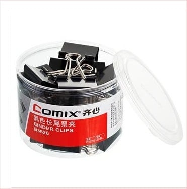 Qixin B3630 Μεταλλικό κλιπ μακριάς ουράς, συσκευασία 48 τεμάχια