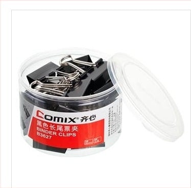 Qixin B3630 Μεταλλικό κλιπ μακριάς ουράς, συσκευασία 48 τεμάχια