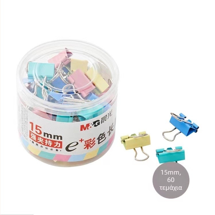 Κλιπ γωνίας – μεταλλικό κλιπ εγγράφων γραφείου (Μάρκα: Morning light; Υλικό: Μέταλλο; Τύπος: Κλιπ γωνίας)