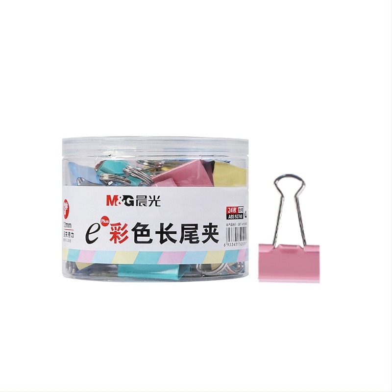 Κλιπ γωνίας – μεταλλικό κλιπ εγγράφων γραφείου (Μάρκα: Morning light; Υλικό: Μέταλλο; Τύπος: Κλιπ γωνίας)