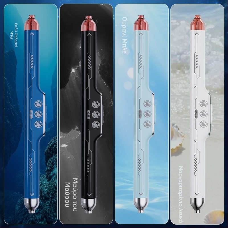 Phantom Submarine Signature Pen, διπλό άκρο με ολίσθηση, μαύρο-κόκκινο διχρωμο gel στυλό για μελέτη