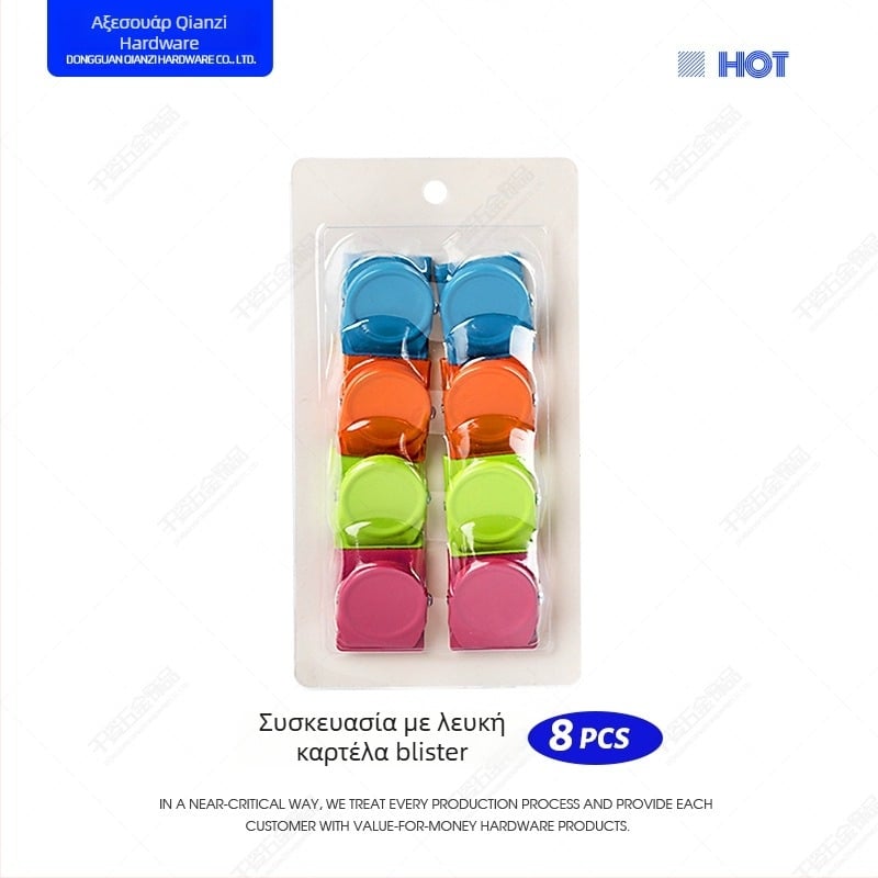 Westtower μεταλλικό μαγνητικό κλιπ ψυγείου – κλιπ σημειώσεων με προσαρμογή λογότυπου