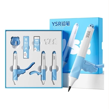 Μηχανικό μολύβι διόρθωσης στάσης YSR Yisirui, 3.15 mm, χωρίς ακονισμό, τριγωνικός σχεδιασμός για αρχάριους νηπιαγωγείου