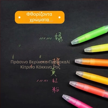 Στυλό gel PILOT LJU-10F, με μηχανισμό πάτησης, πλαστικό σώμα, μοντέλο LJU-10F