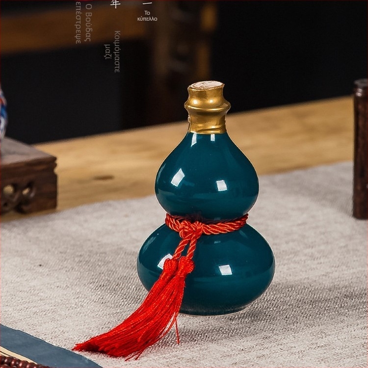 Κεραμική φιάλη κρασιού Yunjie Ceramics, χωρητικότητα 1000 ml, απλό στυλ, πρώτη τάξη ποιότητας