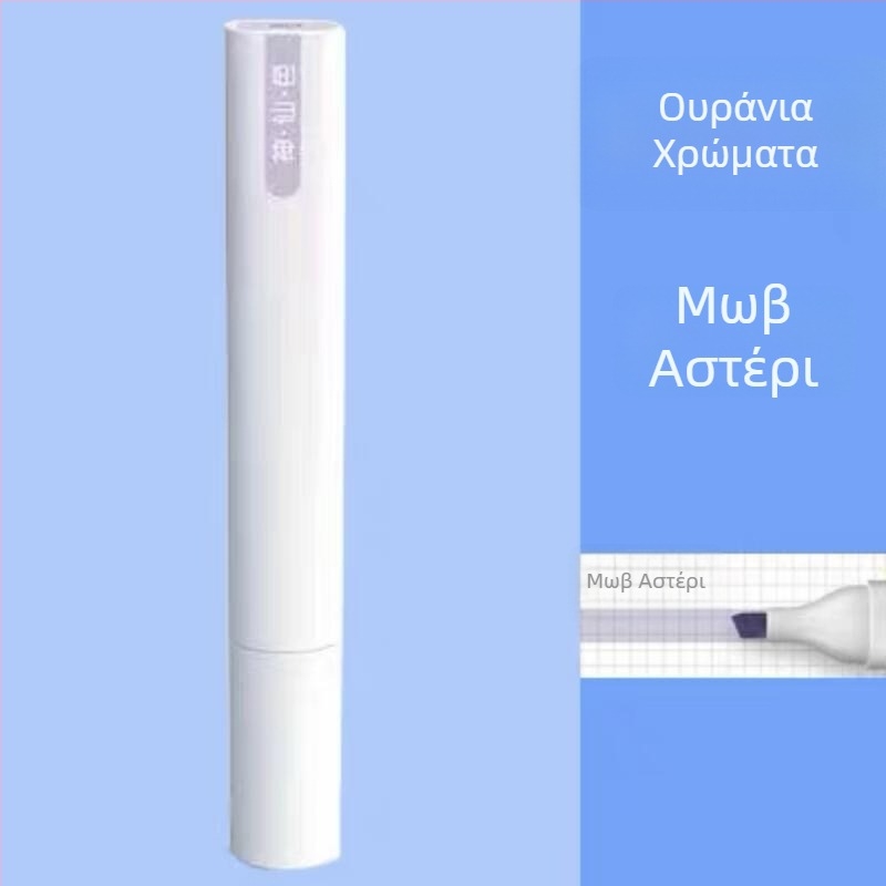DS-832 Στυλό με μαλακό άκρο, φθορίζον χρώμα, αδιάγραφο, για ημερολόγια και σχέδια
