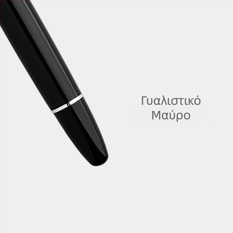 MAJOHN P136 φοντάν στιλό με πιστονικό σύστημα τροφοδοσίας μελανιού, σώμα από ρητίνη, nib ιριδίου, μοντέλο MAJOHN-P136