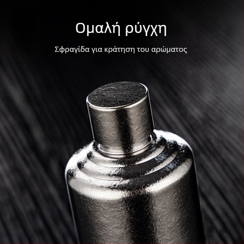 Rongshantang φιάλη κρασιού από καθαρό τιτάνιο, φορητή για εξωτερικούς χώρους - σύγχρονο μινιμαλιστικό στυλ, κενή φιάλη, δυνατότητα εκτύπωσης λογοτύπου