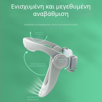Φορητό αυχενικό στηρίγμα για διόρθωση της στάσης της κεφαλής και στήριξη του αυχένα