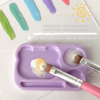 Νέα πολυλειτουργική βάση μανικιούρ με σχέδιο σε σχήμα κατοικίδιου, επιτραπέζιος οργανωτής και θήκη για στυλό – πλαστικό και κεραμικά – μάρκα kaniu – 1 τεμάχιο