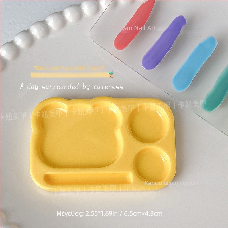 Νέα πολυλειτουργική βάση μανικιούρ με σχέδιο σε σχήμα κατοικίδιου, επιτραπέζιος οργανωτής και θήκη για στυλό – πλαστικό και κεραμικά – μάρκα kaniu – 1 τεμάχιο