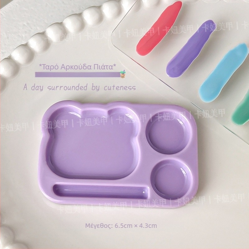 Νέα πολυλειτουργική βάση μανικιούρ με σχέδιο σε σχήμα κατοικίδιου, επιτραπέζιος οργανωτής και θήκη για στυλό – πλαστικό και κεραμικά – μάρκα kaniu – 1 τεμάχιο