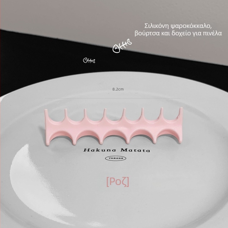 Νέα πολυλειτουργική βάση μανικιούρ με σχέδιο σε σχήμα κατοικίδιου, επιτραπέζιος οργανωτής και θήκη για στυλό – πλαστικό και κεραμικά – μάρκα kaniu – 1 τεμάχιο