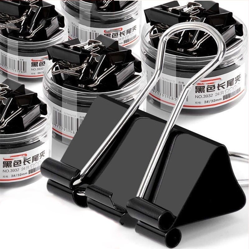 Ανοξείδωτο μεταλλικό κλιπ γραφείου για αποθήκευση φοιτητών