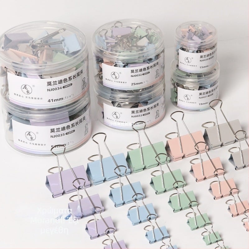 Μεταλλικό κλιπ σημειώσεων για γραφείο – κλιπ εγγράφων, αποθήκευση σημειώσεων