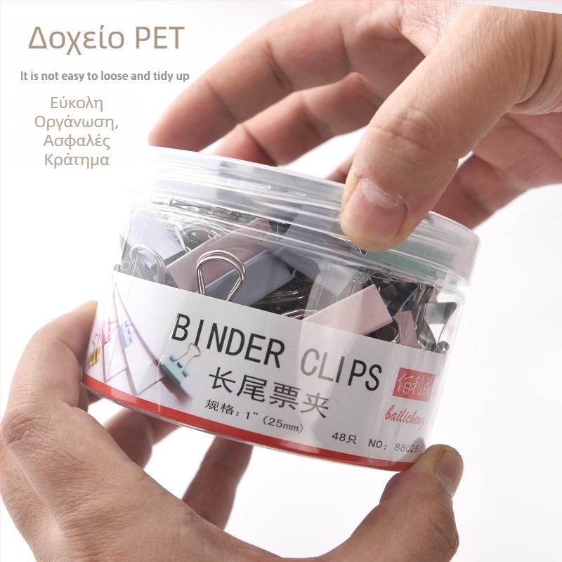 Μεταλλικό κλιπ για αποδείξεις, μάρκα Bailicheng, μοντέλο 88051