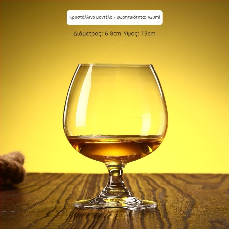Γυάλινο ποτήρι κρασιού, χωρητικότητα 101-200 ml, απλό στυλ