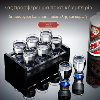 Σετ ποτηριών πνεύματος, 6–10 τεμάχια, απλό γυαλί, χωρητικότητα 1–100 ml, σετ, δυνατότητα εκτύπωσης λογότυπου