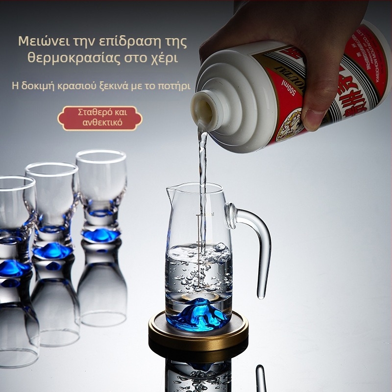 Σετ ποτηριών πνεύματος, 6–10 τεμάχια, απλό γυαλί, χωρητικότητα 1–100 ml, σετ, δυνατότητα εκτύπωσης λογότυπου