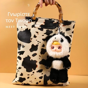 Λούτρινο φυλαχτό για σακίδιο από την Encounter Chaotang — κατάλληλο για νέους 7–14 ετών, μινκ βελούδο, πολυεστερική ίνα, πλήρωση PP βάμβακι