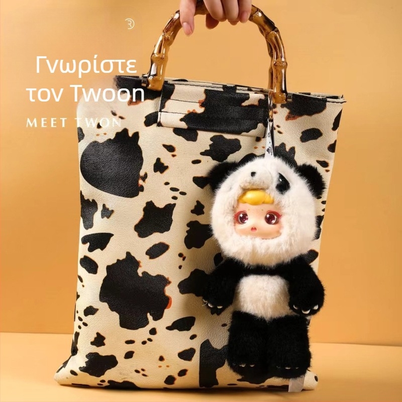 Λούτρινο φυλαχτό για σακίδιο από την Encounter Chaotang — κατάλληλο για νέους 7–14 ετών, μινκ βελούδο, πολυεστερική ίνα, πλήρωση PP βάμβακι