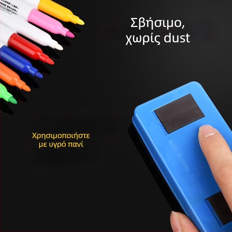 Διαγραψιμοι μαρκαδόροι πίνακα με βάση το νερό, πλαστικό περίβλημα, πλάτος γραμμής 2, για ζωγραφική