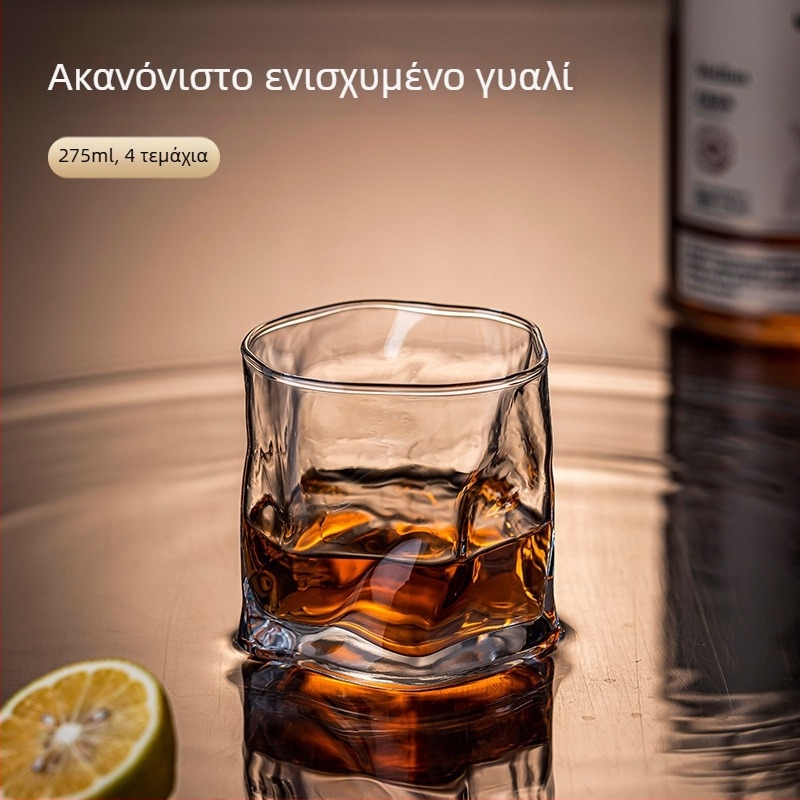 Σετ ποτηριών ουίσκι - γυαλί, 401–500 ml, 6–10 τεμάχια, μοντέρνο απλό στυλ, χαρτονένιο κουτί