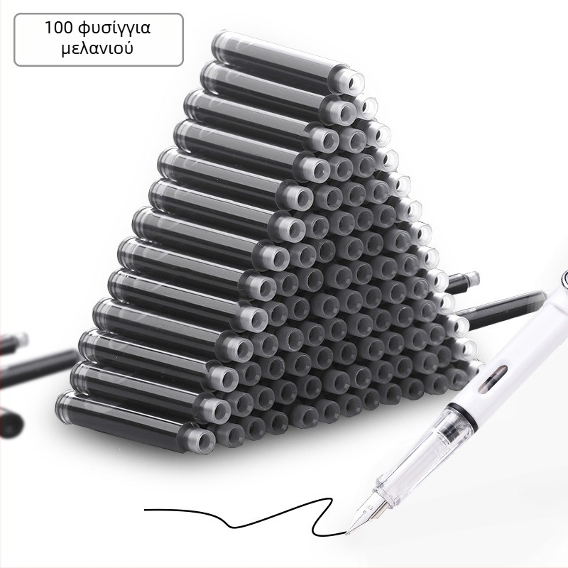 Hero σάκοι μελάνης για φοντέν στυλό, 2,6 mm ή 3,4 mm, συσκευασία 50 ή 100 τεμάχια, για μαθητές δημοτικού