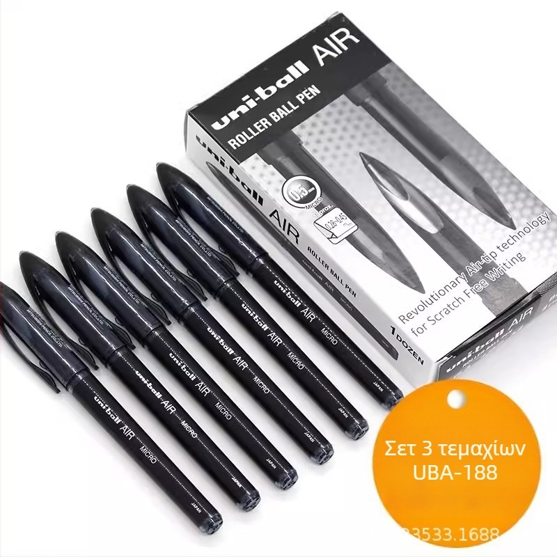 Υπογραφική στυλό Uni Mitsubishi Pencil, UBA-188, σειρά Student, πλαστικό σώμα, Έλεγχος μελανιού Air Free Ink Control