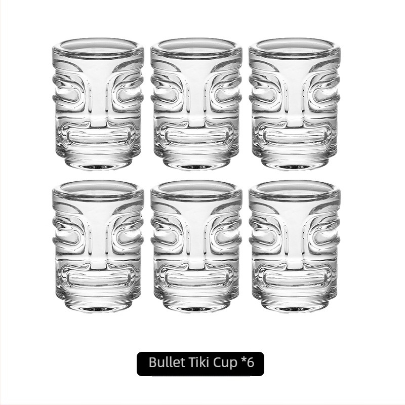 Barx Ποτήρι Κοκτέιλ 301–400 ml, γυάλινο, μοντέρνο μινιμαλιστικό στυλ με κατακόρυφες ρίγες