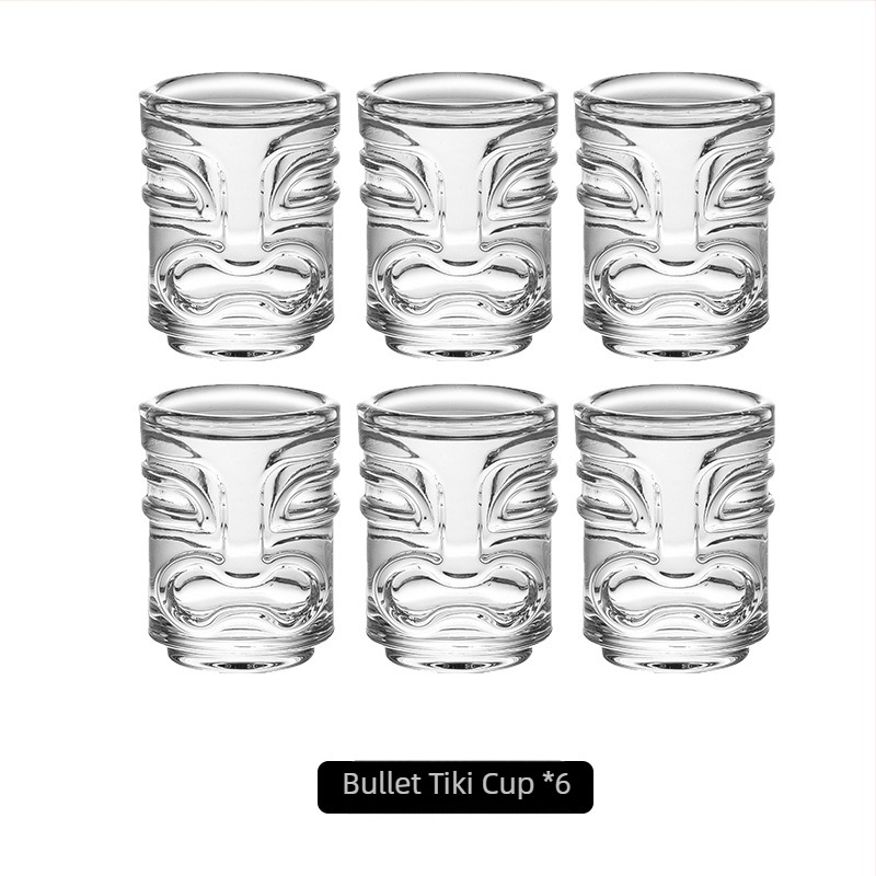 Barx Ποτήρι Κοκτέιλ 301–400 ml, γυάλινο, μοντέρνο μινιμαλιστικό στυλ με κατακόρυφες ρίγες