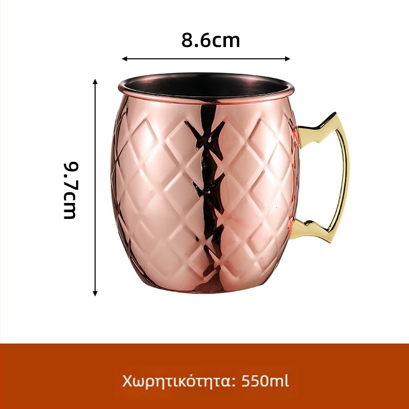 Ποτήρι πνευμάτων από ανοξείδωτο 304; χωρητικότητα 1–100 ml; στυλ μοντέρνο μινιμαλιστικό Bloom; δυνατότητα εκτύπωσης λογότυπου; συσκευασία σε κουτί από χαρτόνι.