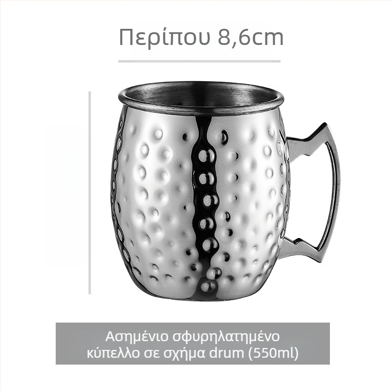 Ποτήρι πνευμάτων από ανοξείδωτο 304; χωρητικότητα 1–100 ml; στυλ μοντέρνο μινιμαλιστικό Bloom; δυνατότητα εκτύπωσης λογότυπου; συσκευασία σε κουτί από χαρτόνι.