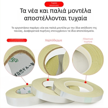 Ταινία σκίασης για LED οθόνες και οδηγούς φωτός, με υψηλή ιξωδοτητα κόλλα, μονής όψης, υπόστρωμα OPP, μήκος 50 μ/ρολό, πάχος 0,06 mm, με χαρτί αποδέσμευσης